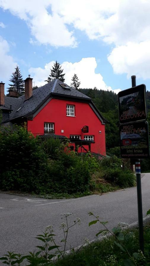 Certovka Peklo Hotell Náchod Eksteriør bilde
